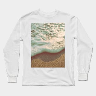 Sea Foam Photo Long Sleeve T-Shirt